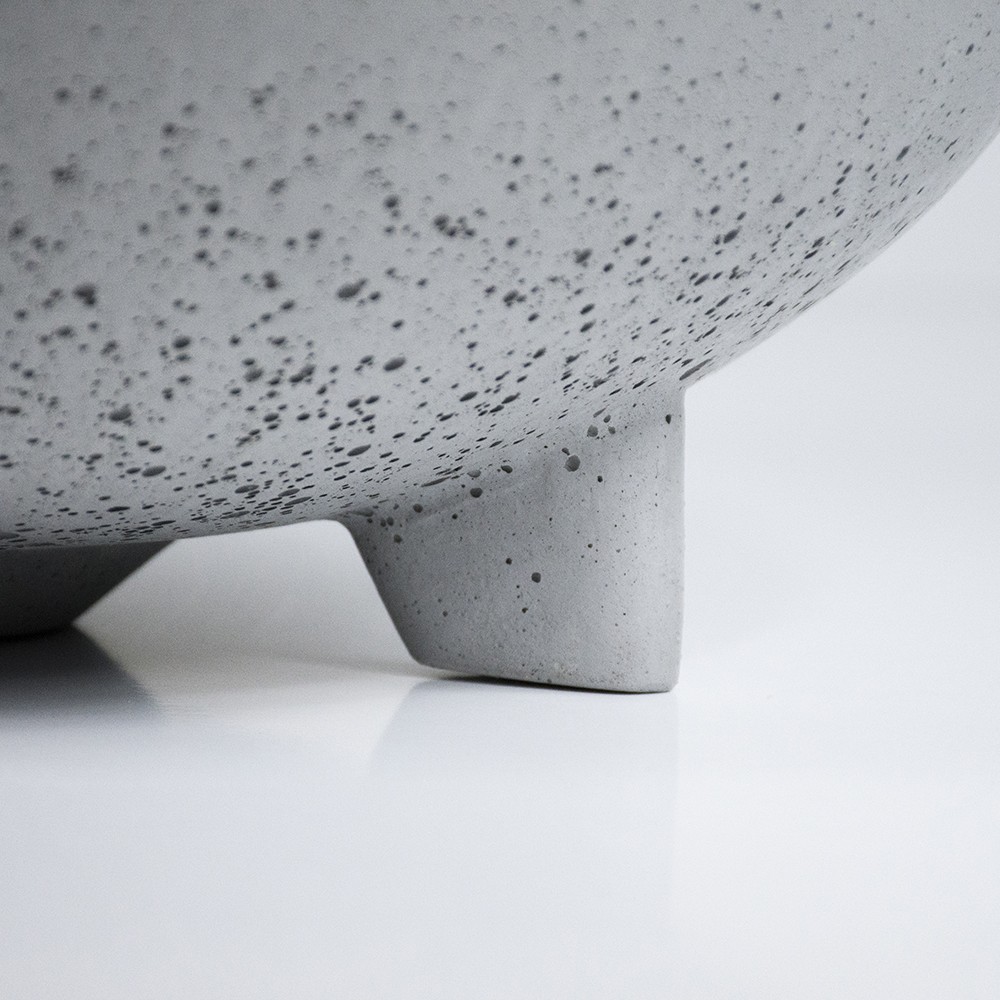 BULBO D GREY detail by Valentino Marengo for Urbi et Orbi CEMENT SINK 1