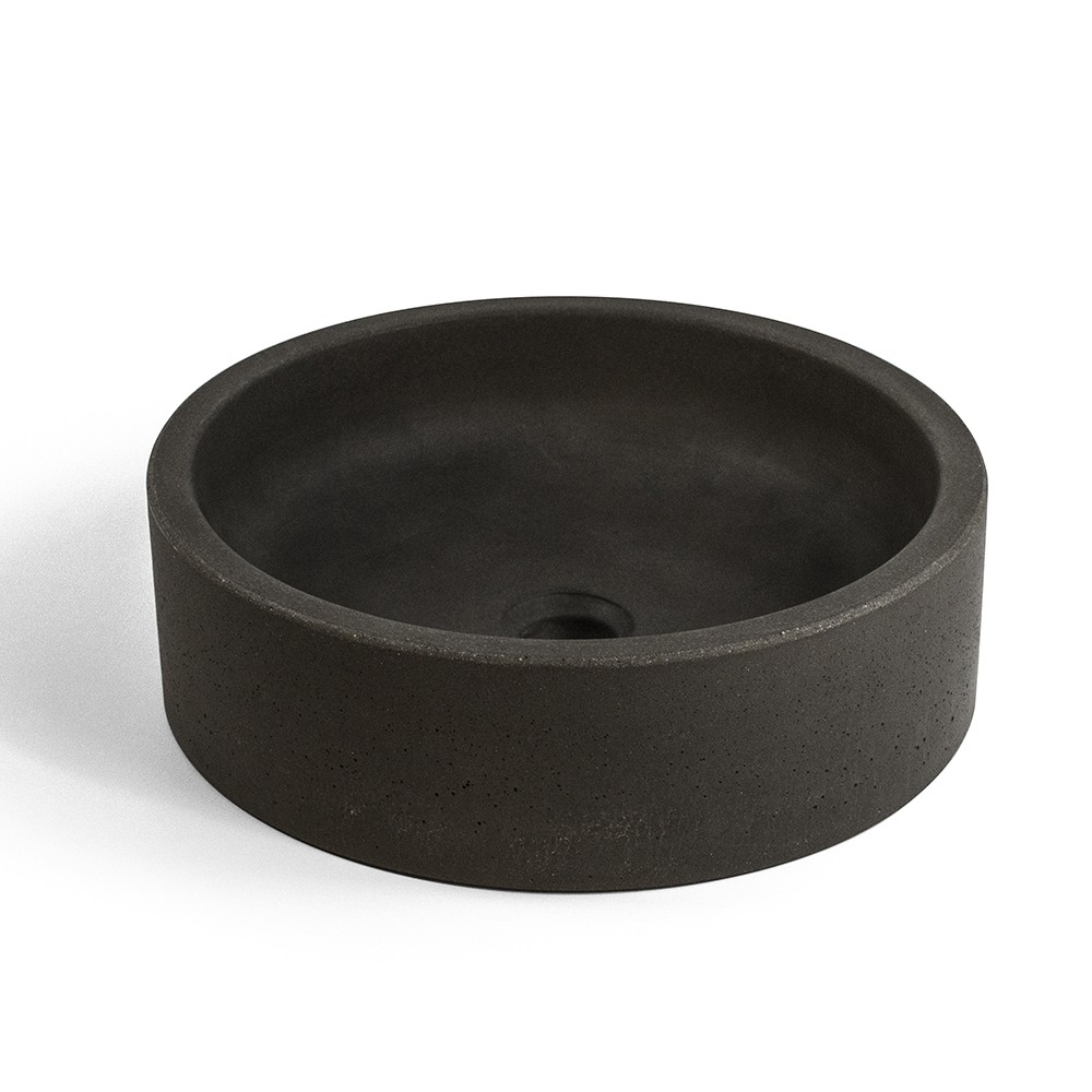 CIRCUM 39 anthracite Urbi et Orbi cement washbasin