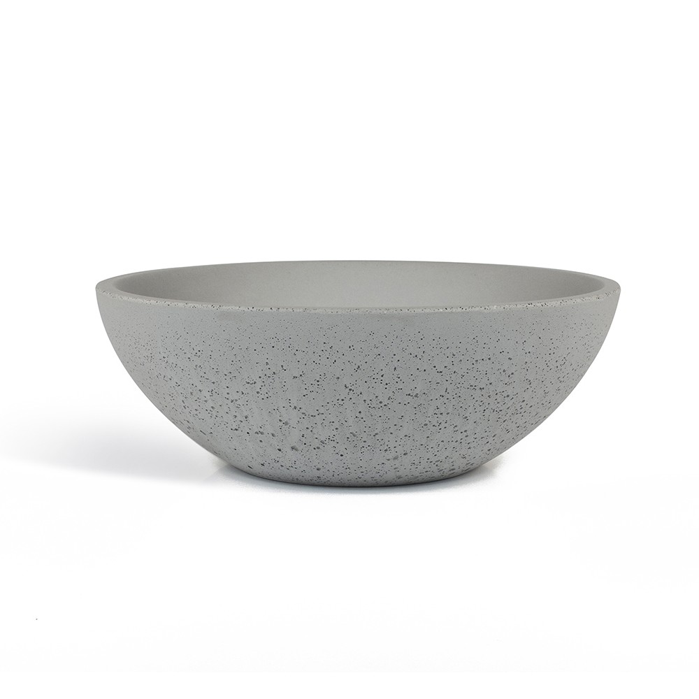 CIRCUM 40 M GREY Urbi et Orbi Aufsatzwaschbecken aus Beton