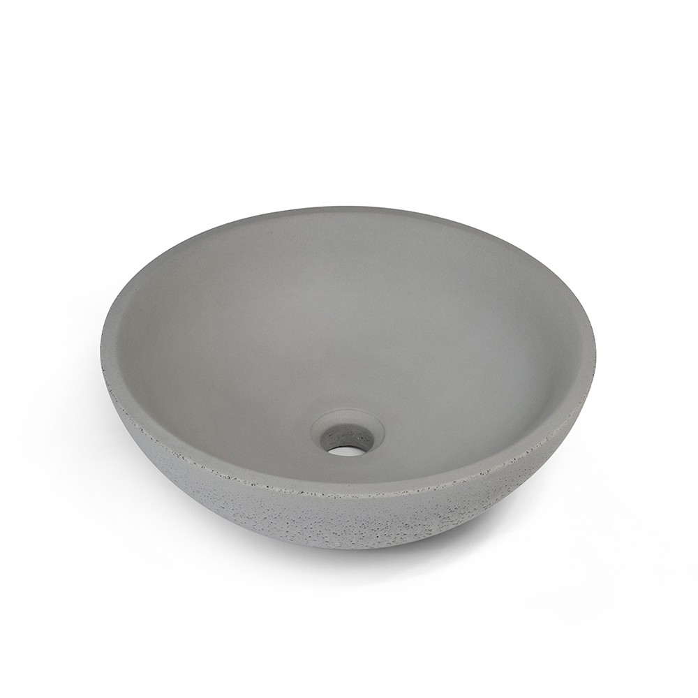 CIRCUM 40 M GREY Urbi et Orbi Waschbecken  aus  Zement
