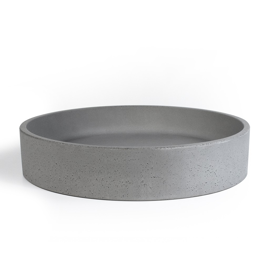 CIRCUM 48 M grey Urbi et Orbi concrete WASHBASIN
