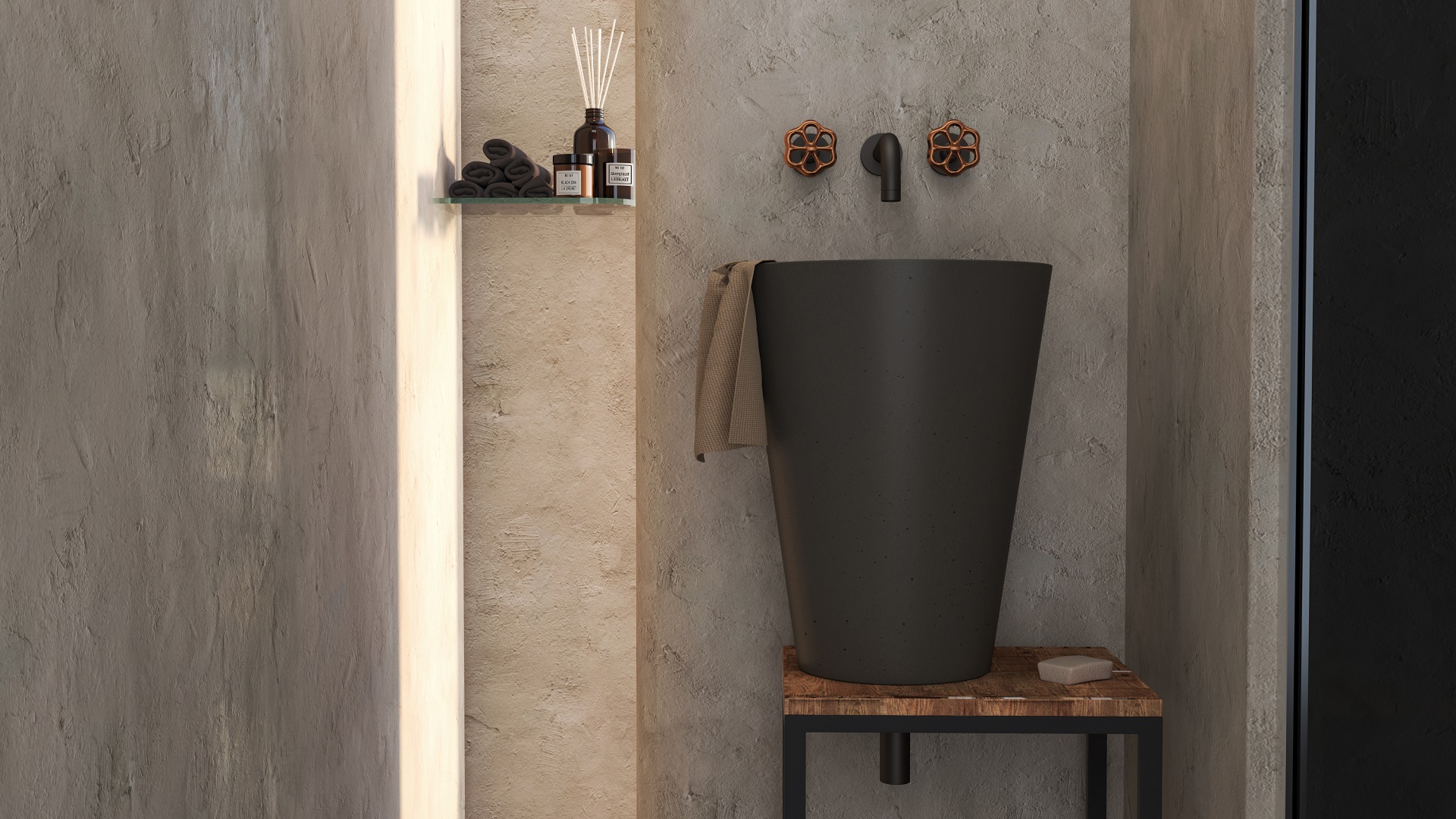 Circum3850 concrete washbasin made by urbi et orbi banner 1