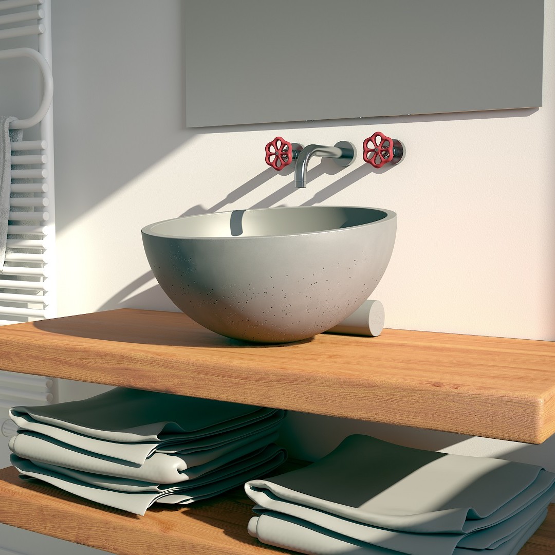 Concrete washbasin obliquo banner 1
