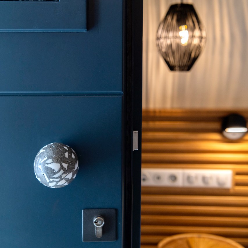 DEMENICO SPHERE TERRAZZO KNOB 1