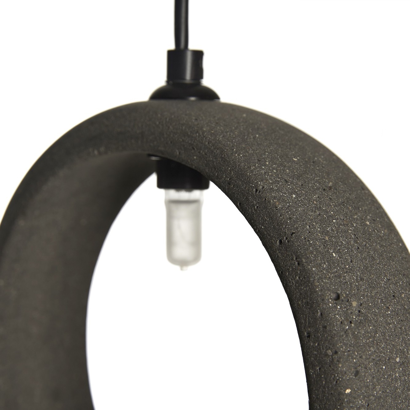 GHETTO C concrete lamp anthracite 