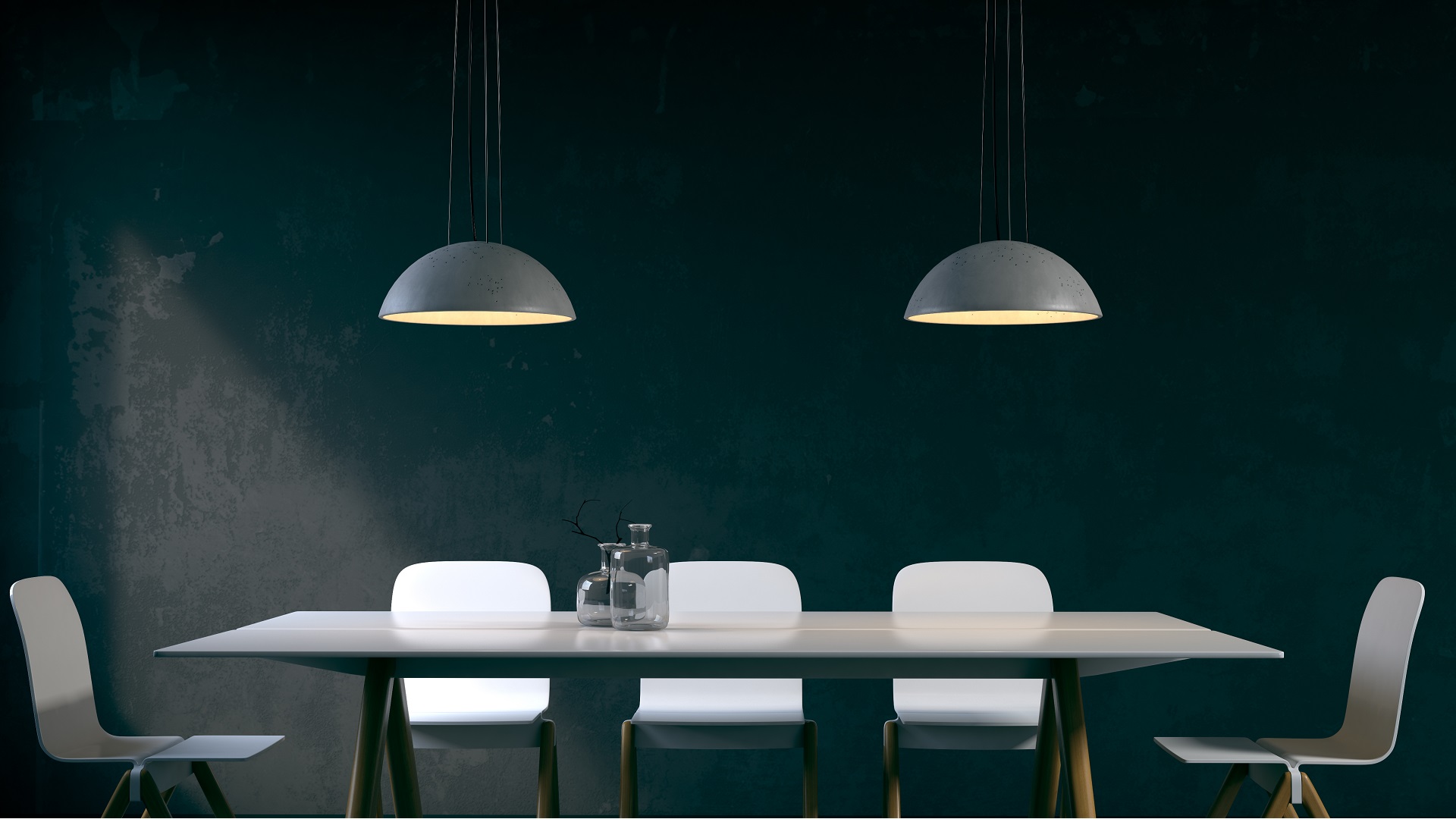 Globus410 Lampada a sospensione in cemento banner