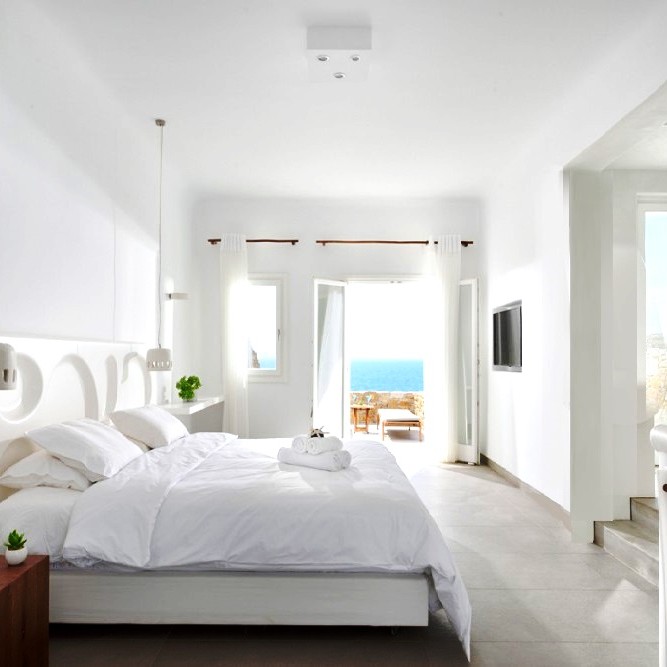 LUNA concrete lamp ivory