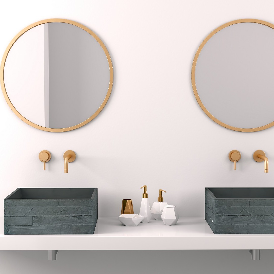 Lavabo in  cemento invivo 40 banner 1