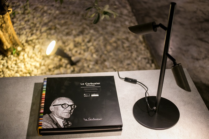 Lcb gigacer Patiris showroom event urbi et orbi  concrete elements 2