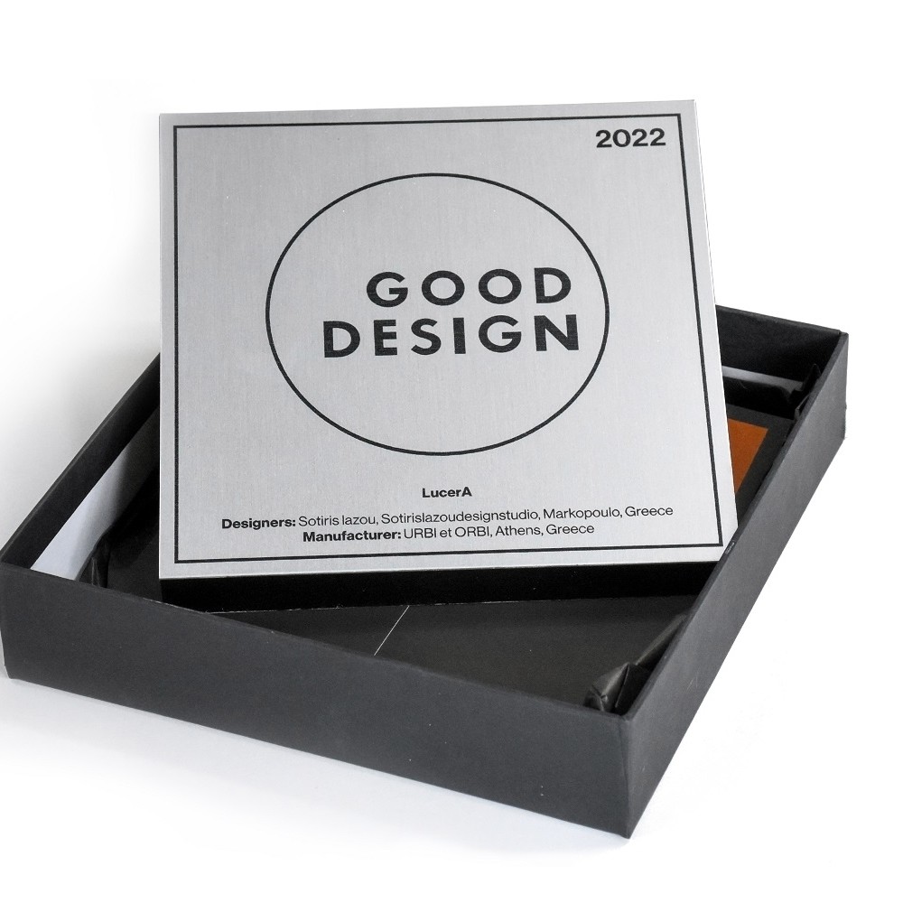 LucerA 4 a anthracite terrazzo white Urbi et Orbi by Sotiris Lazou design studio award2