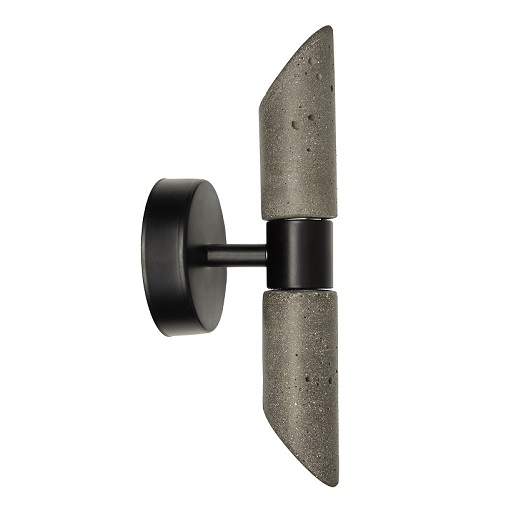 Maceo w cement wall lamp