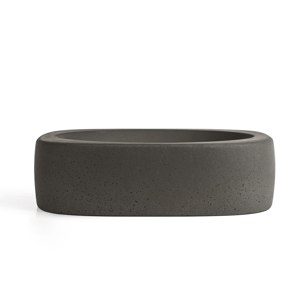 ORILLA ANTHRACITE by Markus Kurkowski for Urbi et Orbi Lavabo in  cemento