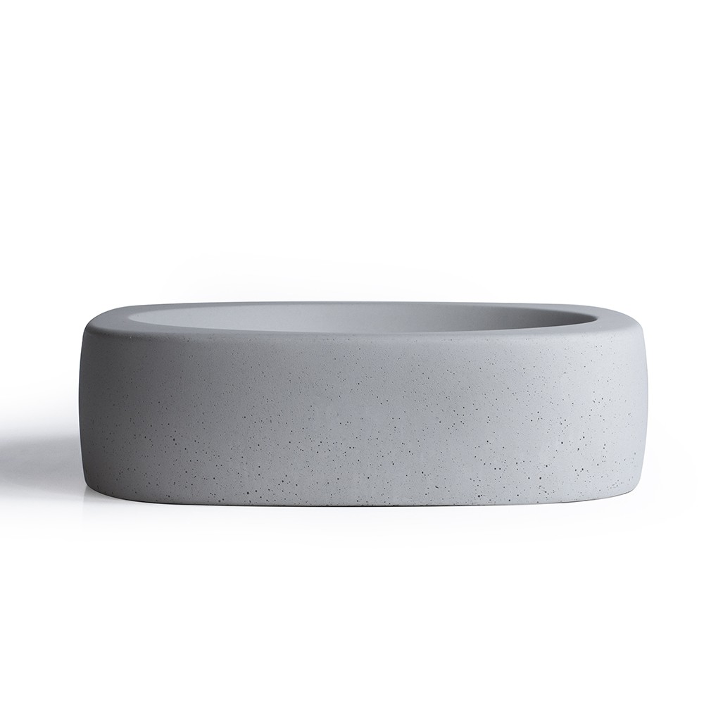 ORILLA light GREY by Markus Kurkowski for Urbi et Orbi Lavabo in  cemento