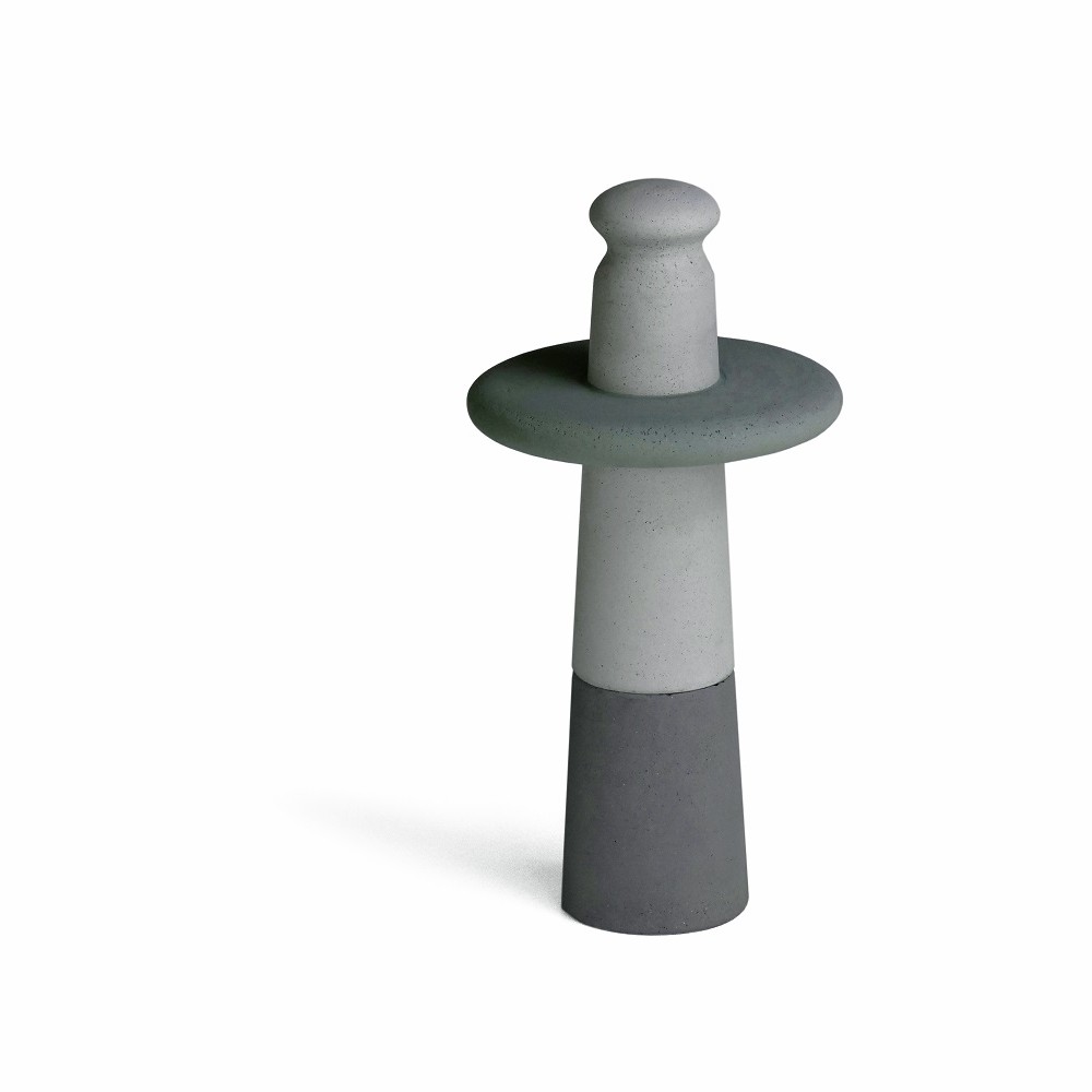 PIN outdoor concrete floor lamp design by gianpaolo venier Urbi et Orbi small