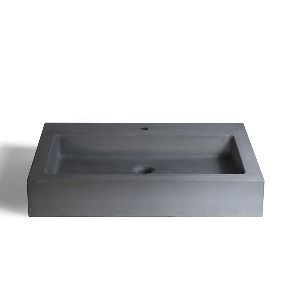 PLURA D GREY Urbi et Orbi Aufsatzwaschbecken aus Beton 1