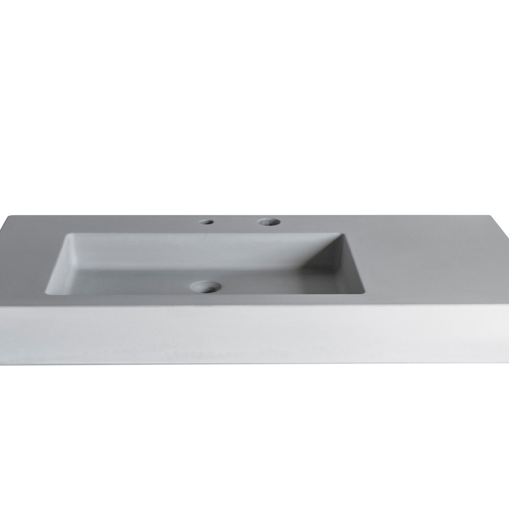 PLURA GREY Urbi et Orbi Aufsatzwaschbecken aus Beton scaled