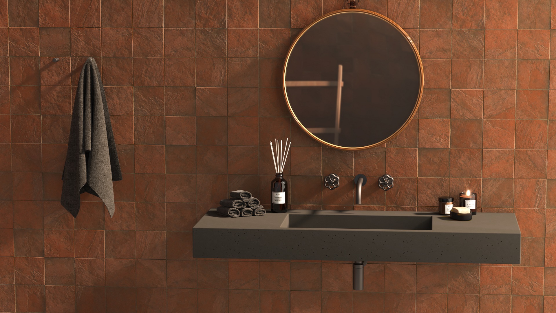 Plura concrete washbasin by urbi et orbi banner