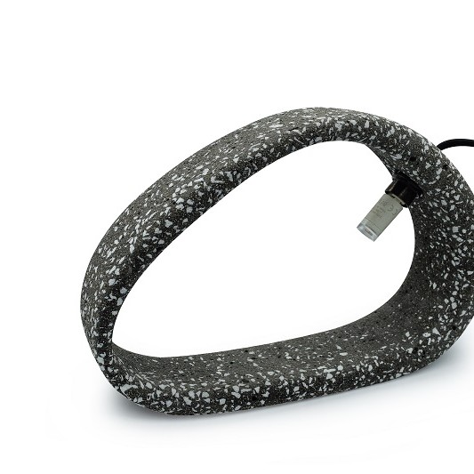 aretha concrete table lamp terrazzo web