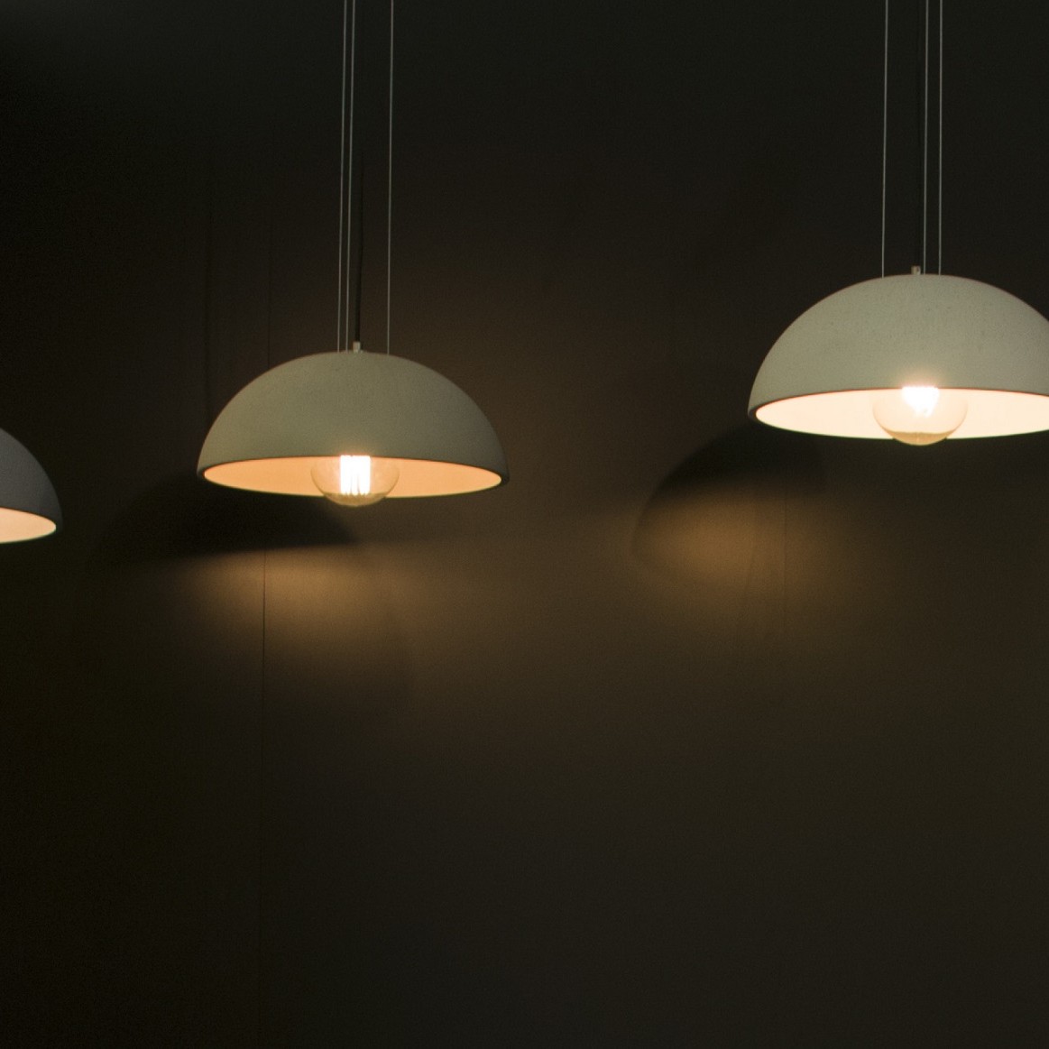 cement pendant lamp globus410