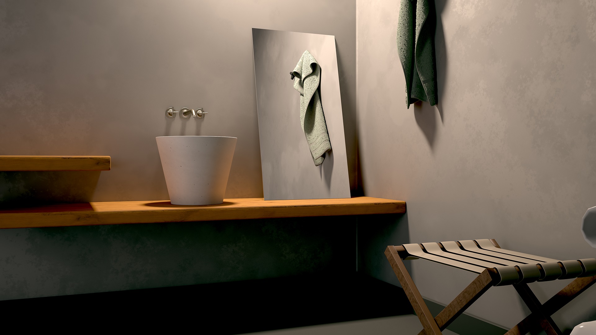 concrete washbasin CIRCUM3831 banner
