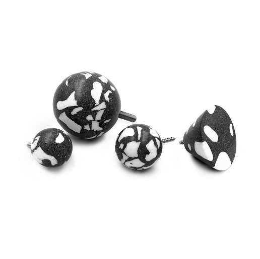 demenico rocks terrazzo knob hanger by urbi et orbi 516