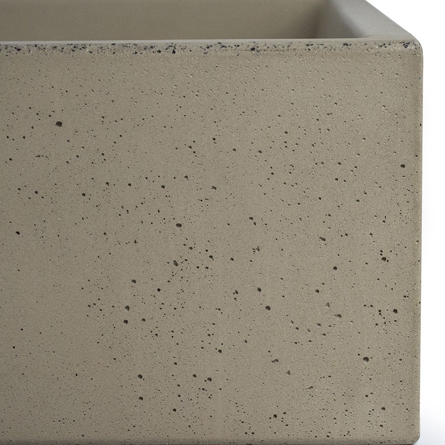 immissio 70 beige DETAILS Urbi et Orbi Waschbecken  aus  Zement