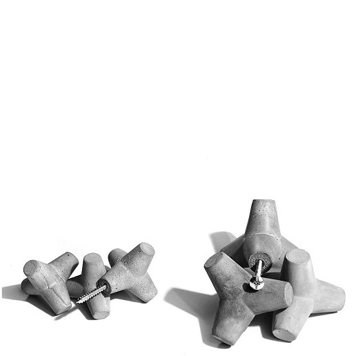marine concrete knob 