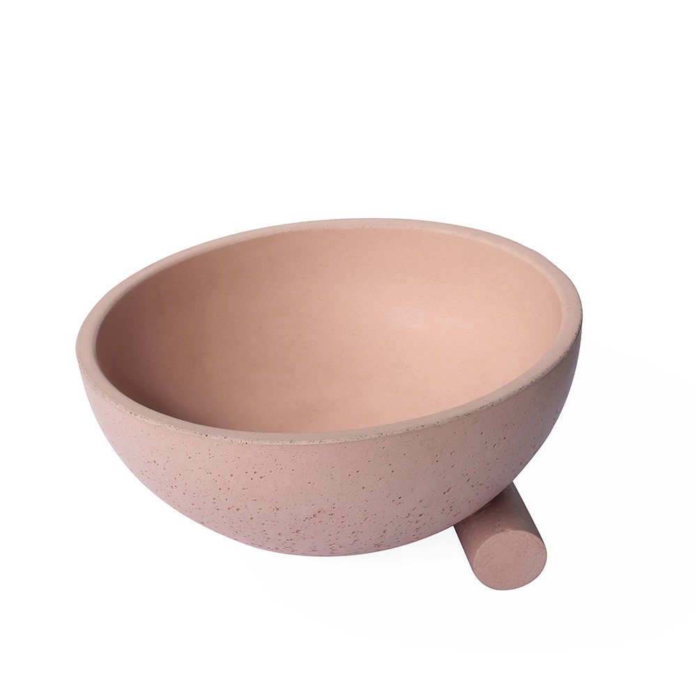 obliquo ROZ Urbi et Orbi by Valentino Marengo for Aufsatzwaschbecken aus Beton