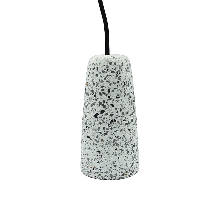 phari concrete pendant lamp terrazzo white web