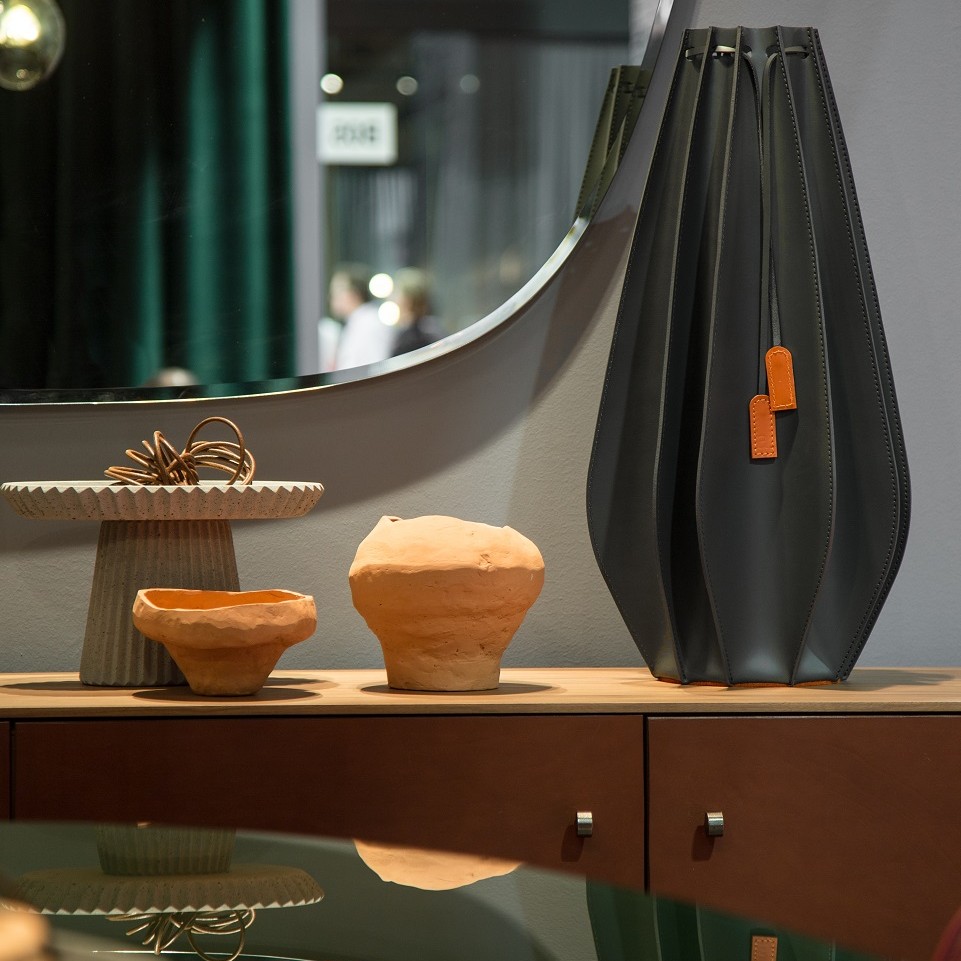 siman collection airnova booth salone2018 cake stand 