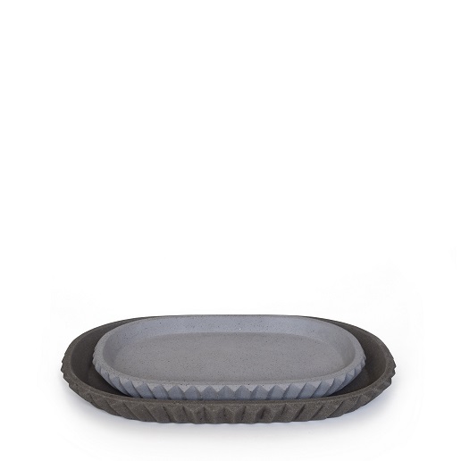 siman collection dish both anthr grey low 