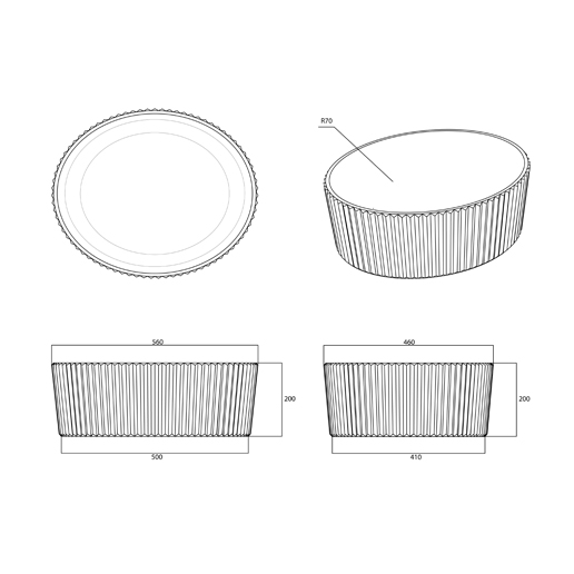 siman concrete basin drawing