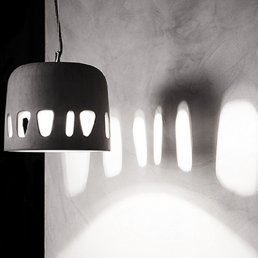 urbietorbi concrete lamp luna bright HOL