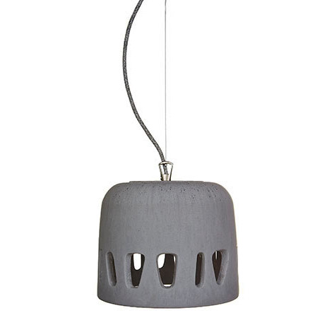 urbietorbi concrete lamp luna dark gray