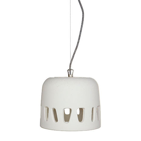 urbietorbi concrete lamp luna ivoire