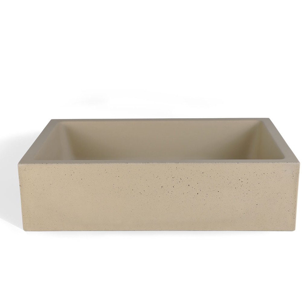 immissio 60 Beige Urbi et Orbi cement washbasin