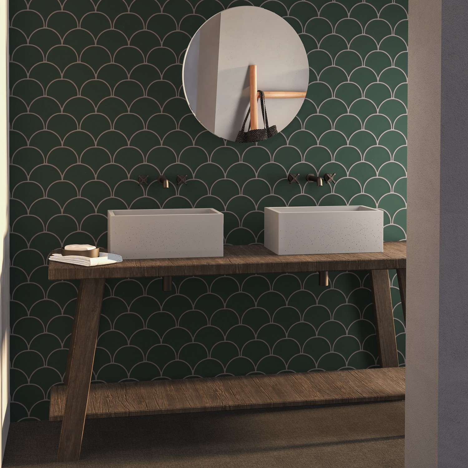Immissio45 concrete washbasin by urbi et orbi  