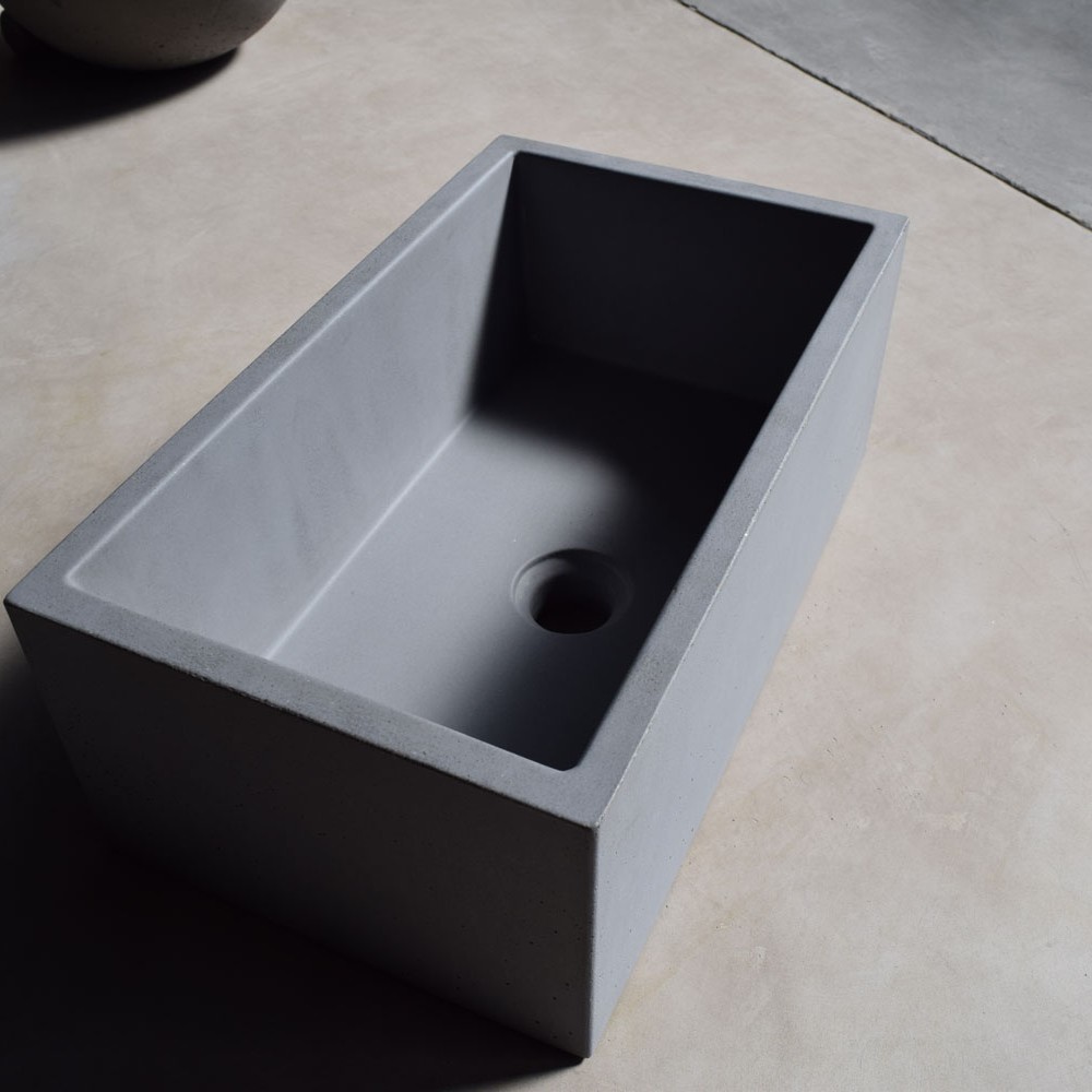 immissio 45 ANTHRASITE Urbi et Orbi lavabo de cemento