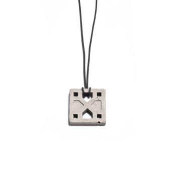 arkana cement necklace by urbi et orbi studio