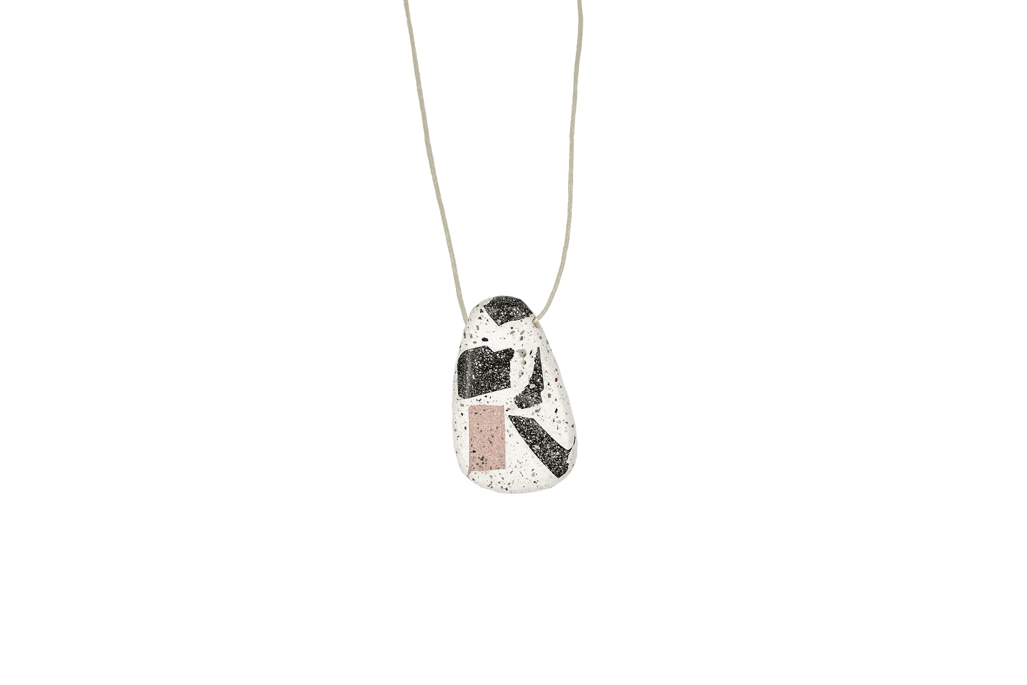 grey gra back concrete pendant 1