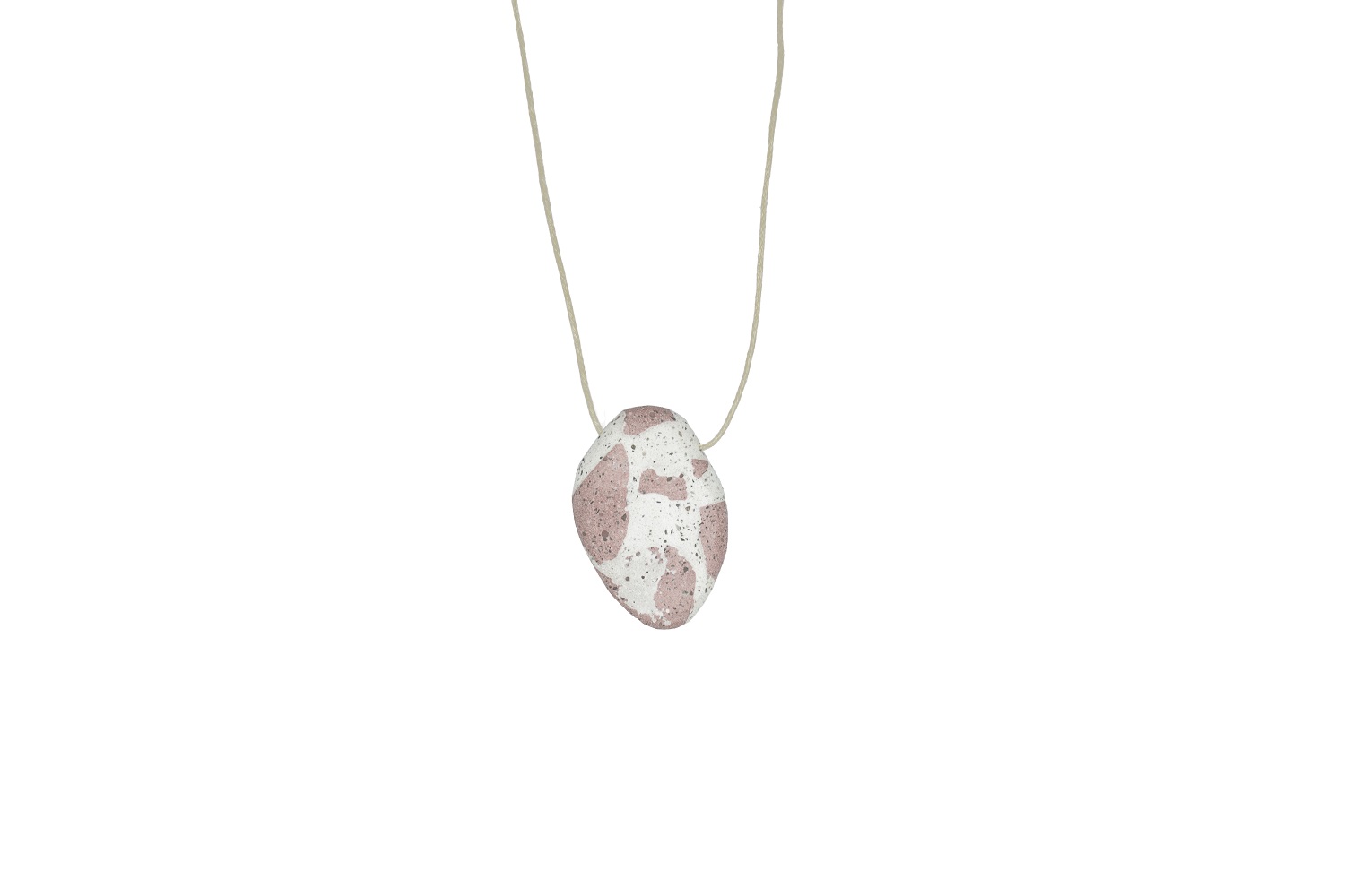 pebble concrete pendant 2