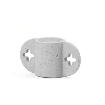 thimiato cement candleholder sideview