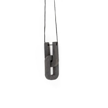 u o concrete pendant by urbi et orbi dark grey