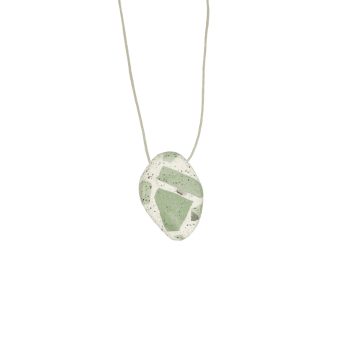 whitemin back multicolored concrete pendant 1