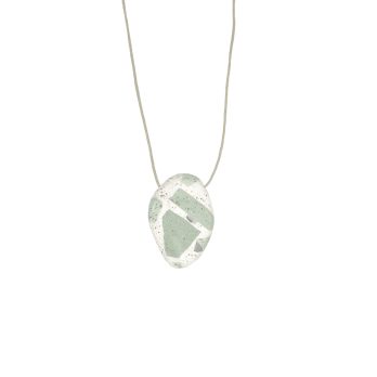 whitemin back multicolored concrete pendant 1