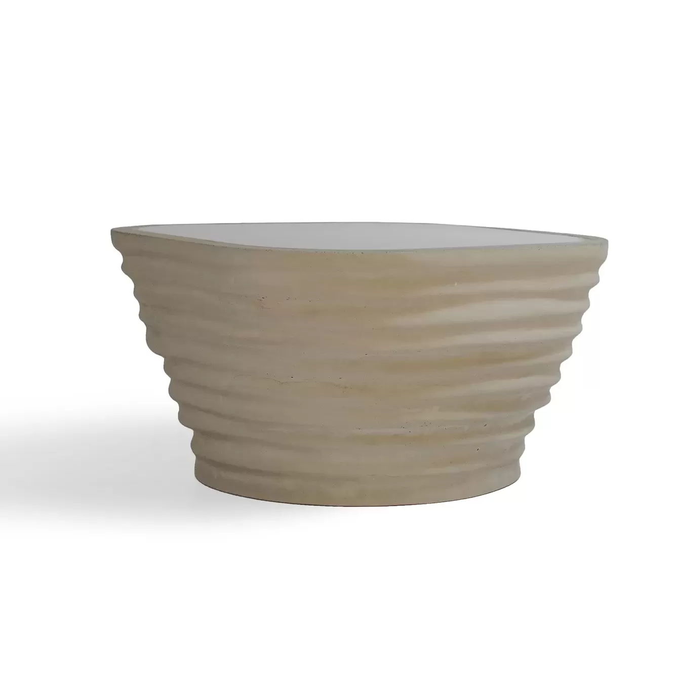 jar Couchtisch aus Zement gian paolo venier by urbi et orbi low