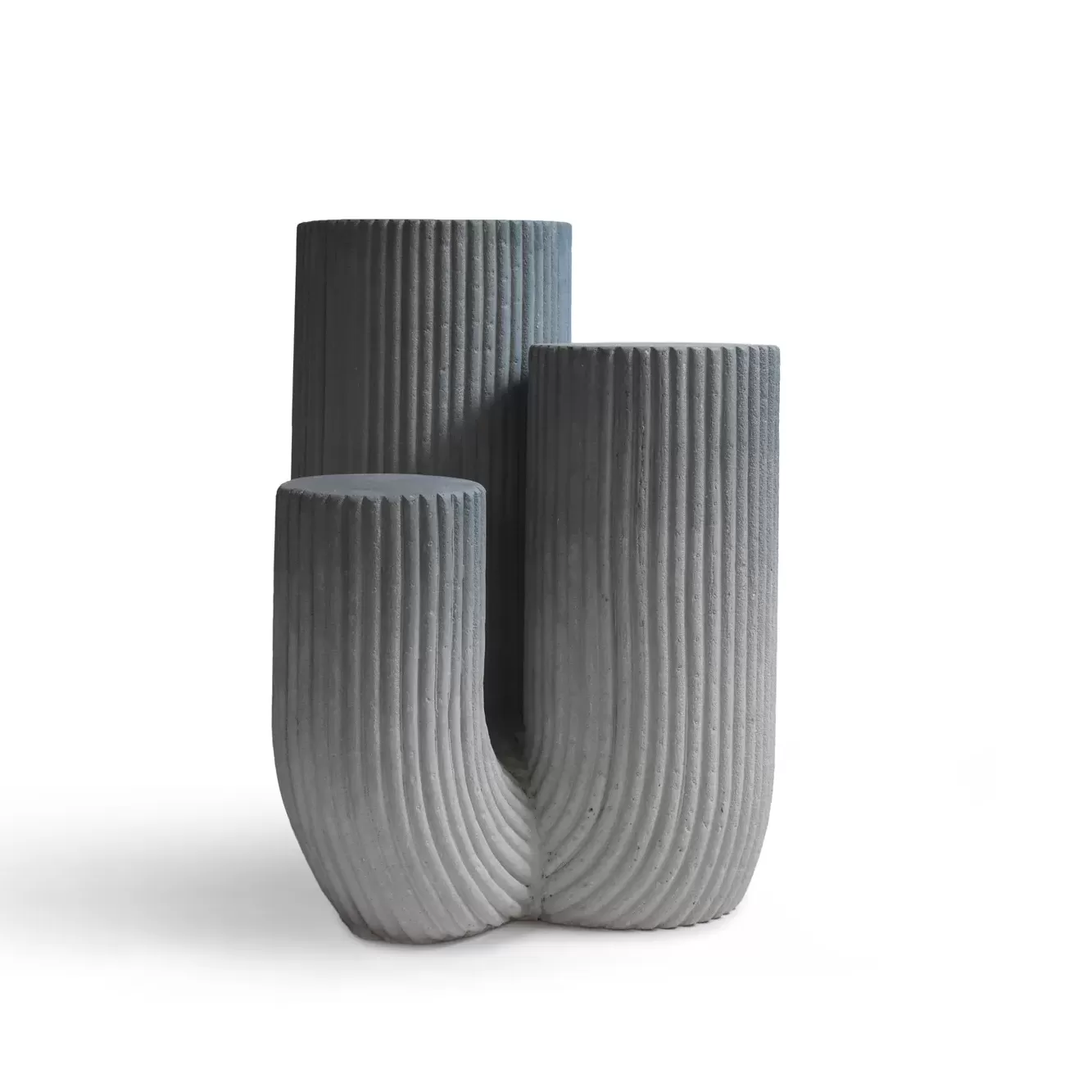 tus grey Tavolino rotondo in cemento by gian paolo venier urbi et orbi low